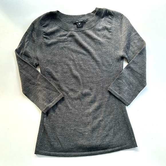 Pink Tartan Grey Sweater - Picture 1 of 4